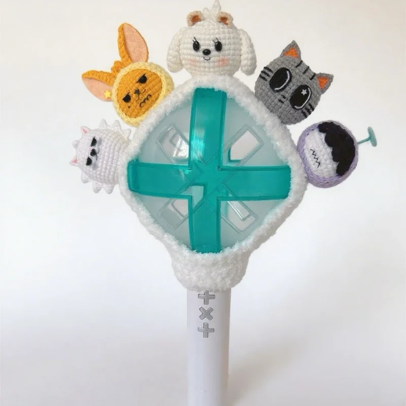 MOA BONG Crochet cover includes 5 characters