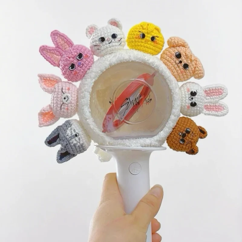 SKZ Penlight Crochet Cover Includes 8 Characters