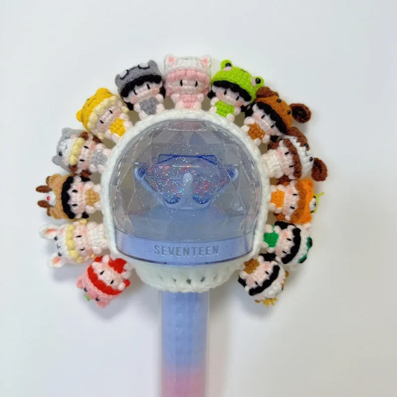 Carat Bong Crochet Cover Comes With 13 Cute Chibi-style Dollies