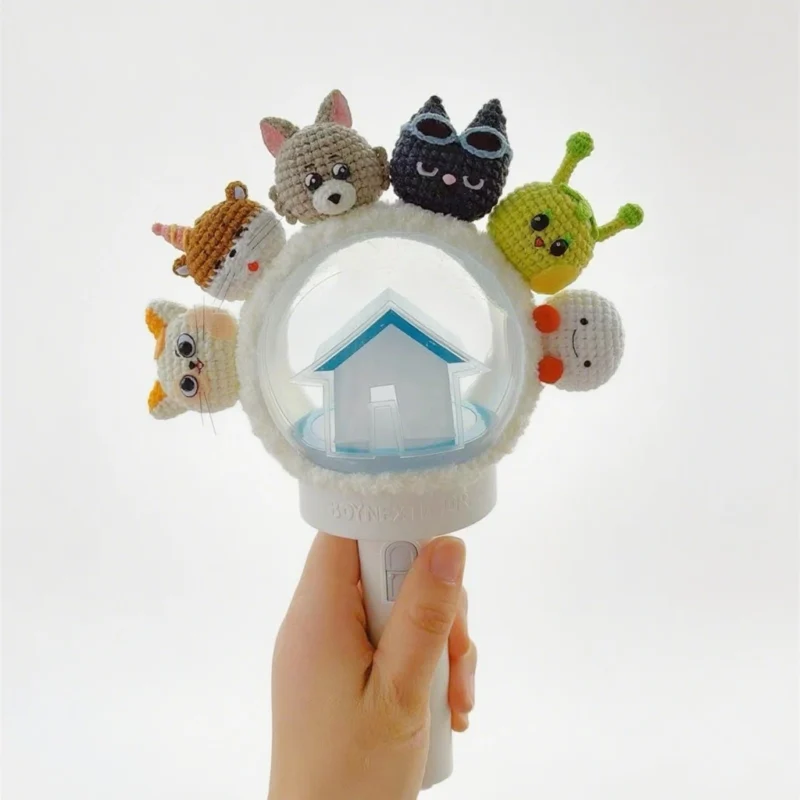 ONEDOOR Lightstick Crochet Cover Includes 6 Characters